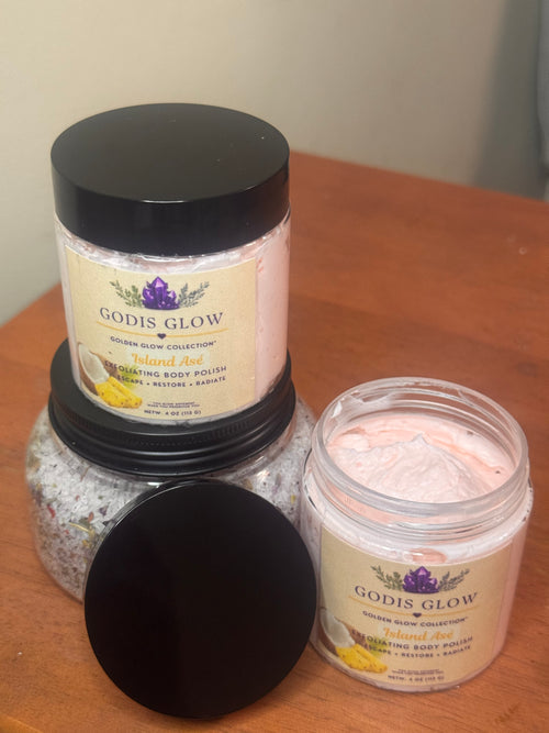 GodIs Glow™ Island Asé Exfoliating Body Polish