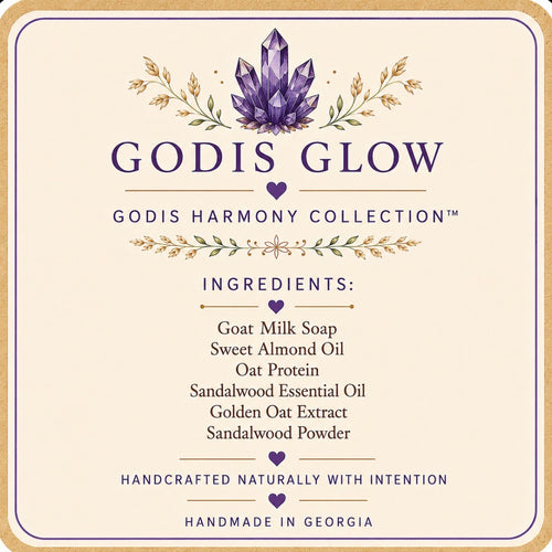 Golden Oat & Sandalwood Artisan Soap