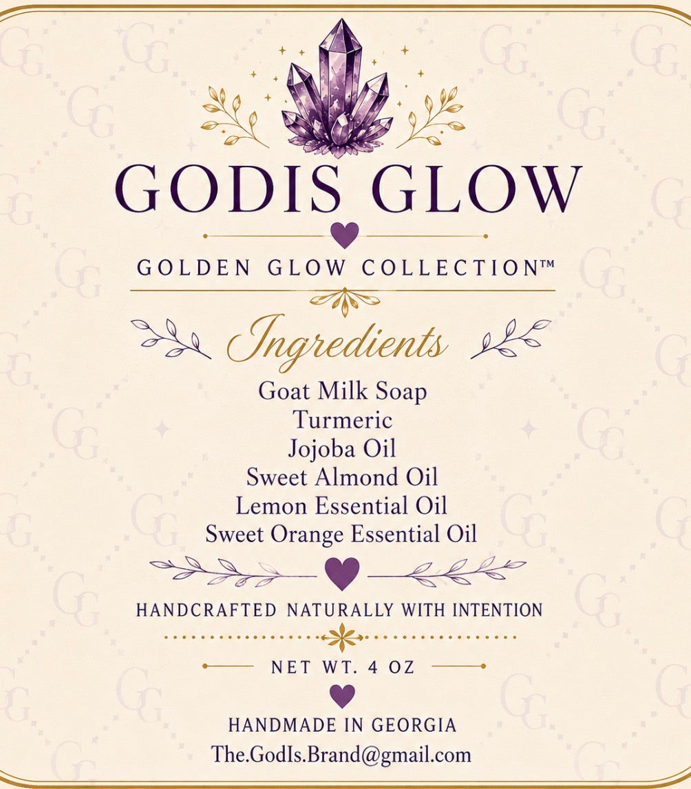Golden Radiance Turmeric Artisan Soap