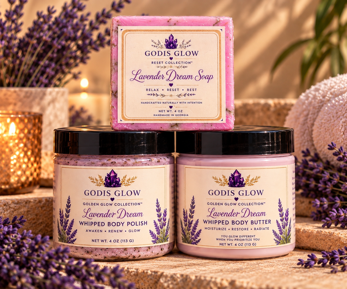 💜 Lavender Dream Exfoliating Whipped Body Scrub 4oz