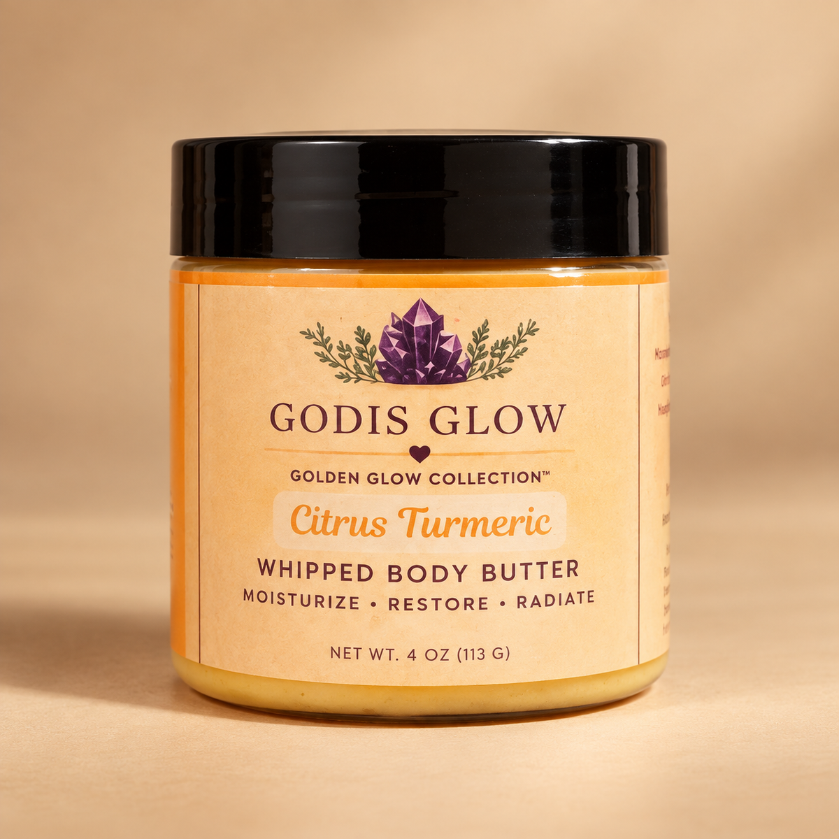 🍊Citrus Turmeric                Whipped Body Butter 4oz