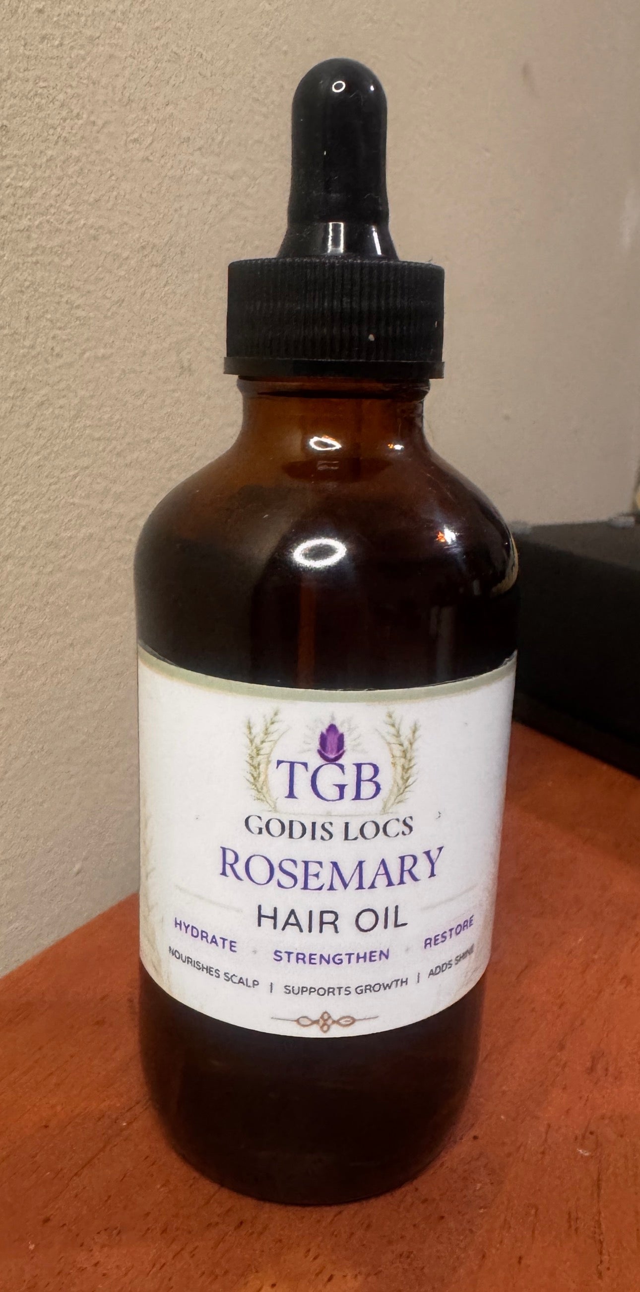 GodIs Locs Rosemary Hair Oil
