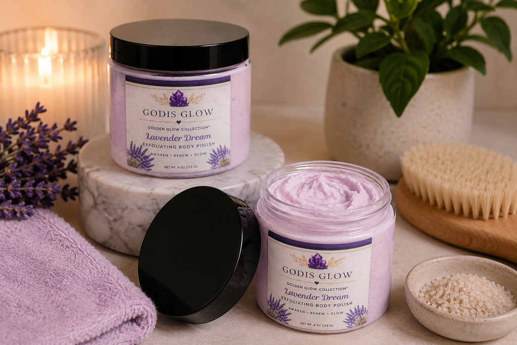 GodIs Brand Exfoliating Foaming Bath Scrub
