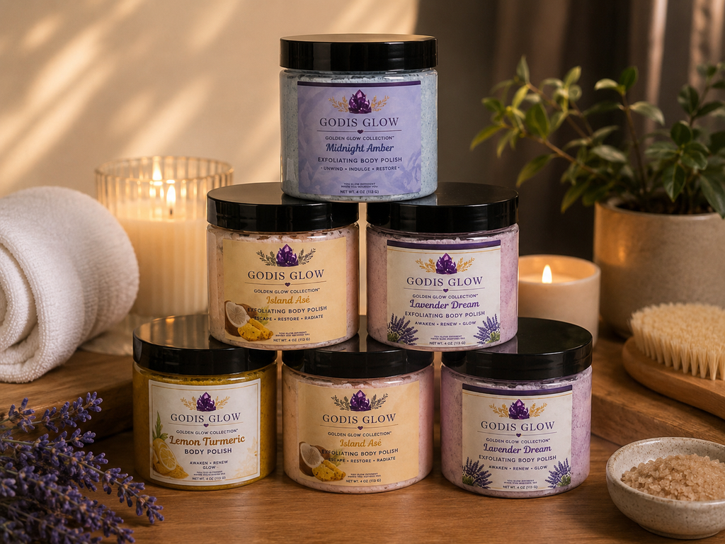 GodIs Glow™ Island Asé Exfoliating Body Polish