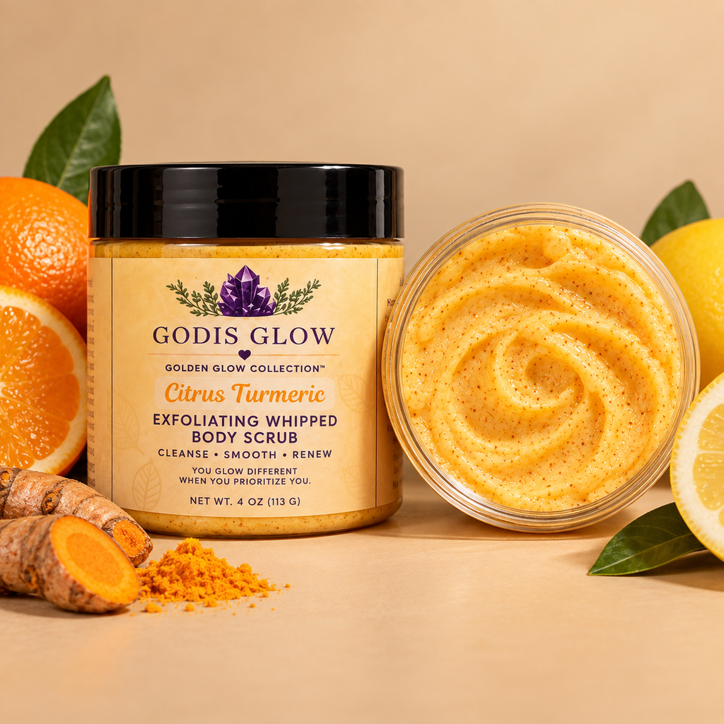 🍊 Citrus Turmeric              Exfoliating Whipped Body Scrub 4oz