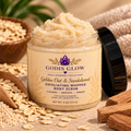 🌾 Golden Oat & Sandalwood Whipped Body Butter 4oz